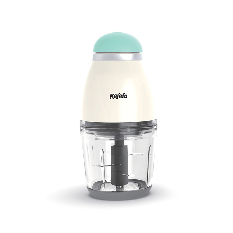 FP138E-G 500ML Dapur Mini Pencincang Makanan-Pemproses Makanan Elektrik, Pemotong Sayur-sayuran dan Buah-buahan, Mesin Pengiris Bawang, Dengan Mangkuk Kaca Lutsinar, Pemotong Bawang