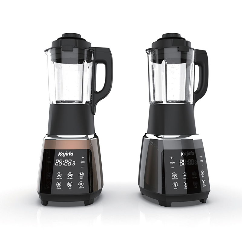 CB1218 Blender 1200 Watts, Bilah Keluli tahan karat, Balang Kaca Berkualiti Tinggi Sesuai untuk Smoothie, Sup, Pemasa Terbina dalam