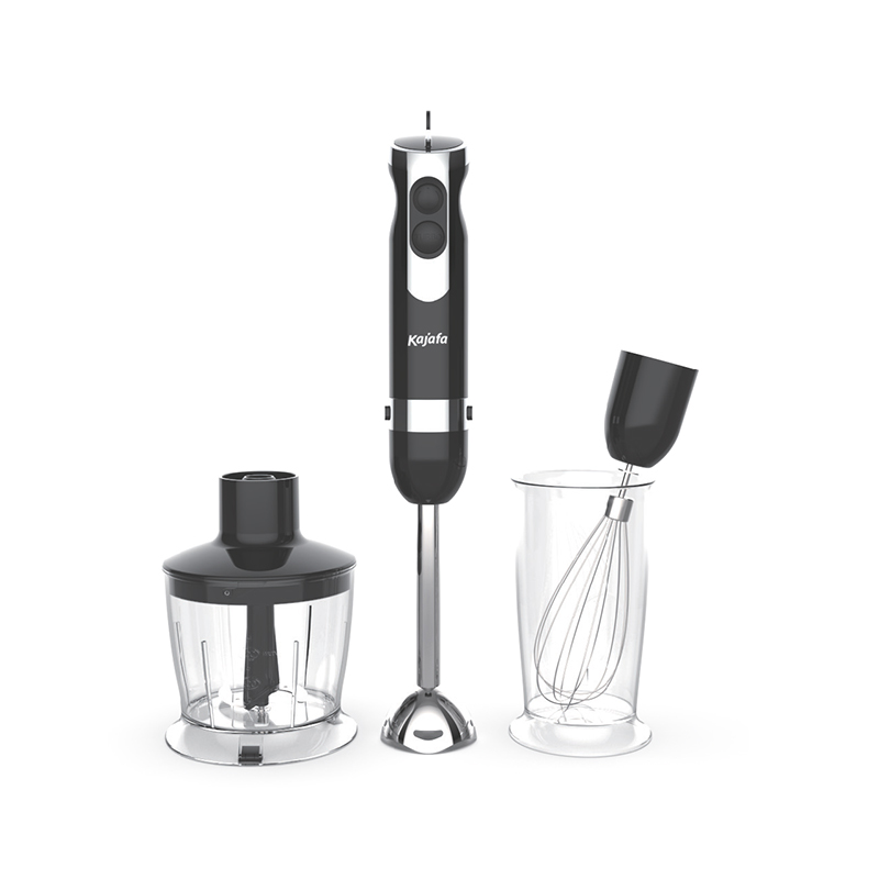 HB816BCE Pengisar Tangan Pelbagai Fungsi, Pengisar Elektrik Rendaman Manual, dengan Mangkuk Pencincang, Pembuih Susu, Pemukul, Pengisar Tangan Bikar 600Ml