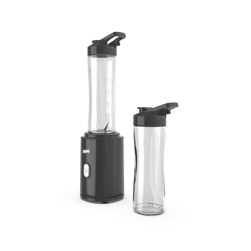 Pengisar Peribadi BL508B-P2 dengan Teknologi, Pembuat smoothie yang berkuasa, Pengisar Mini Mudah Alih 250W untuk Goncang dan Pelicin, Pengisar Smoothie Kecil Hidangan Tunggal dengan Botol Perjalanan 20oz Bebas BPA