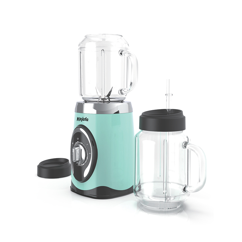 BL-369B-P5 2-dalam-1 Pembancuh Tetap dan Pembuat Smoothie - 300 W, Plastik, Keluli Tahan Karat, 600 ml