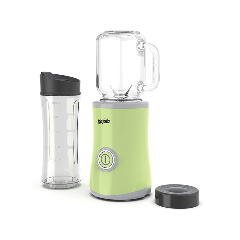 Pengisar Smoothie BL-328B-P3 dengan Bilah Tajam, Pengisar Mini Peribadi untuk Shake dan Smoothie, Pengisar untuk Dapur dengan adunan, Travel Cup tanpa BPA & 500ml Mason Cup