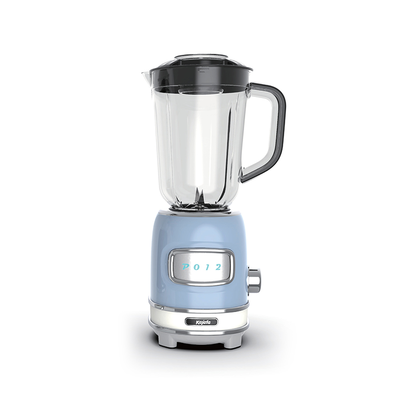 BL459B-P Blender Smoothie Maker, 1.0L Countertop Jug Blender Profesional, 2 Kelajuan Laras & Fungsi Nadi, untuk Smoothie, Milk Shake, Jus Buah-buahan dan Penghancur Ais