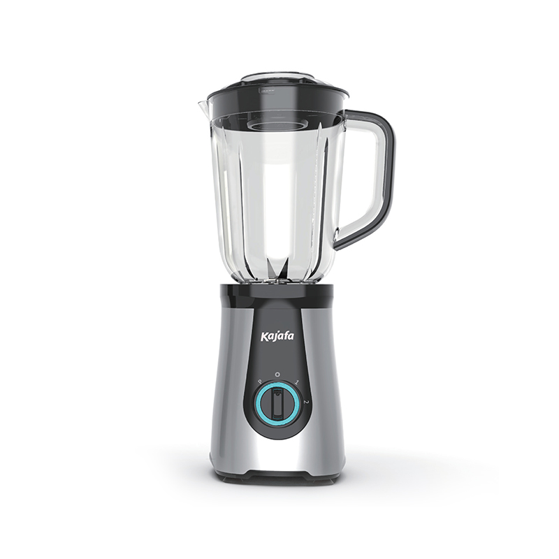 Pembuat Smoothie Blender BL-358B-P, Pengisar Jag Countertop Profesional 1.0L, 2 Kelajuan Laras & Fungsi Nadi, untuk Smoothie, Susu Goncang, Jus Buah dan Penghancur Ais