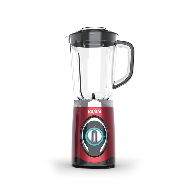 Pembuat Smoothie Blender BL-369B-P, Pengisar Jag Countertop Profesional 1.0L, 2 Kelajuan Laras & Fungsi Nadi, untuk Smoothie, Susu Goncang, Jus Buah dan Penghancur Ais