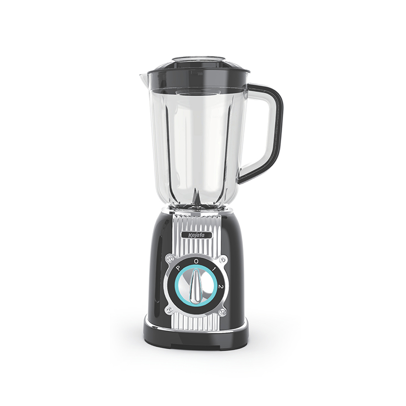 BL486B-P Blender Smoothie Maker, 1.0L Countertop Jug Blender Profesional, 2 Kelajuan Laras & Fungsi Nadi, untuk Smoothie, Milk Shake, Jus Buah-buahan dan Penghancur Ais