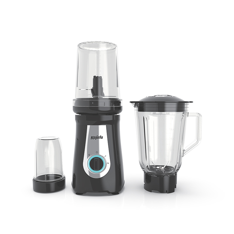 BL-358ABE-G Pembuat Smoothie Blender, Pengisar Berkelajuan Tinggi 3 dalam 1 dengan Jag Kaca 1.0L, Pemproses & Pengisar Makanan Pelbagai Fungsi untuk Buah-buahan, Sayur-sayuran dan Biji Kopi Beku